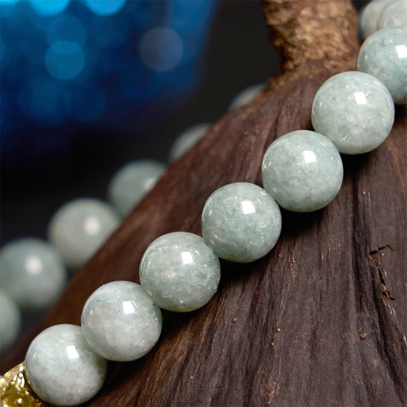 Jade Abundance Flower Bracelet - Image 4