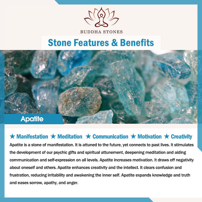Buddha Stone Apatite Motivation Bracelet - Image 11