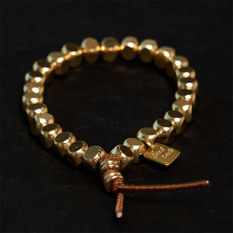 Copper String Good Luck Self Care Bracelet