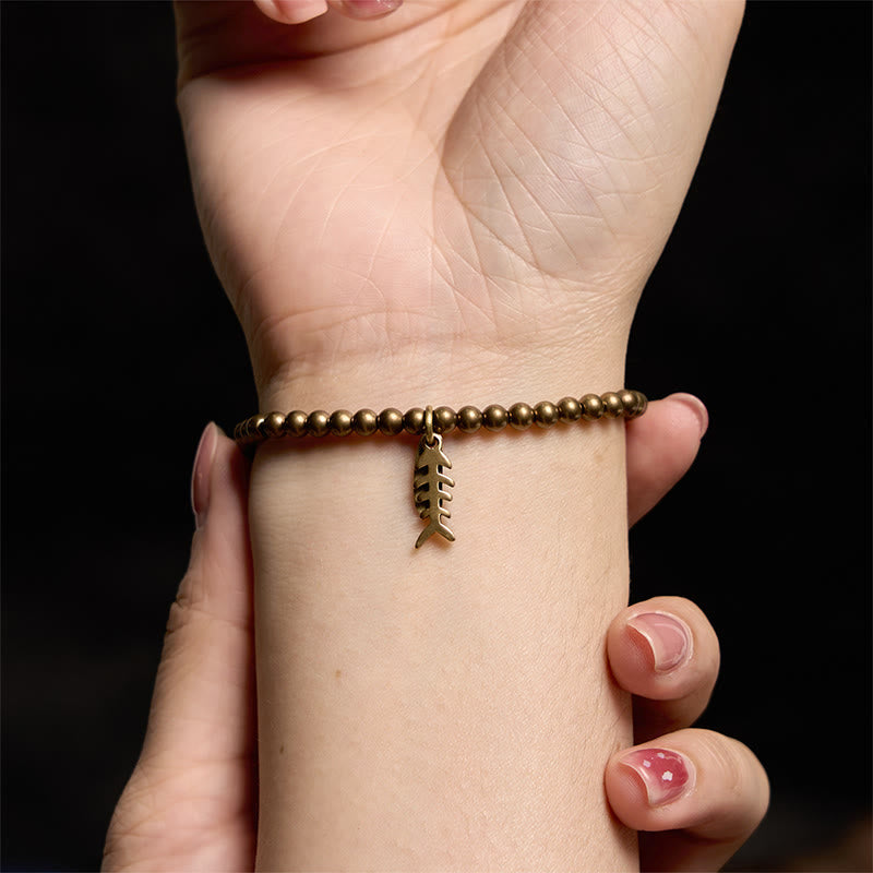 Copper Fish Bone Healing Bracelet - Image 7