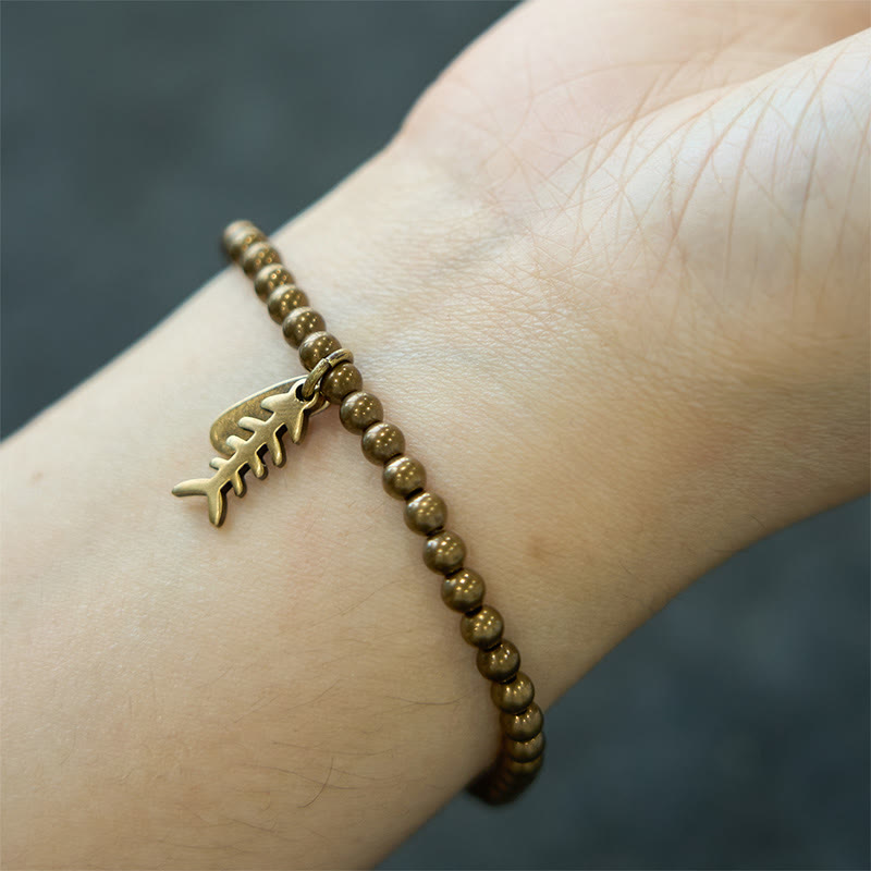 Copper Fish Bone Healing Bracelet - Image 8