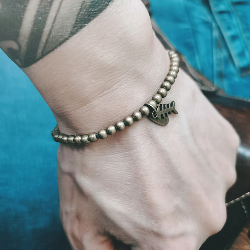 Copper Fish Bone Healing Bracelet - Image 4