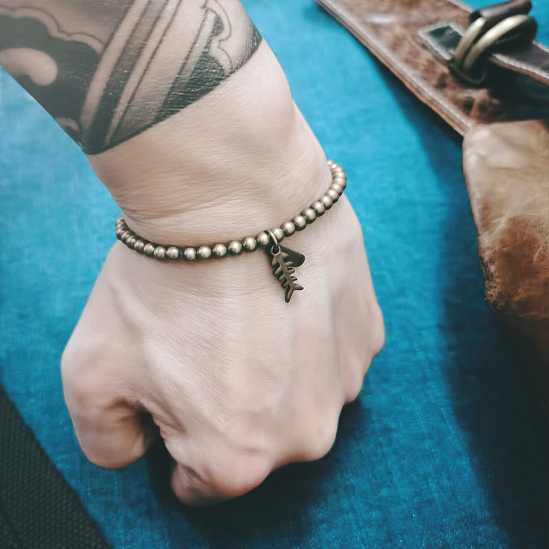 Copper Fish Bone Healing Bracelet - Image 5