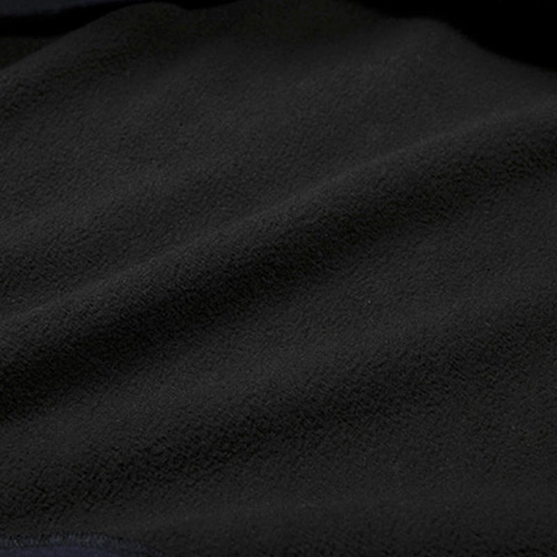 Solid Color Men's V-Neck Long Sleeve Shirt Jacquard Cotton Clothing - Image 9