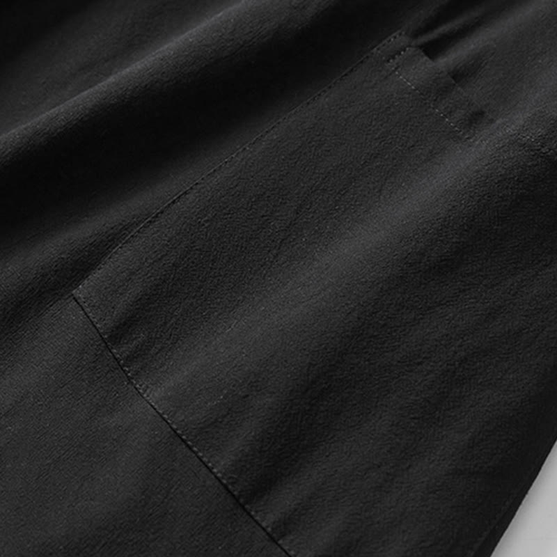 Fall Men's Cotton Mid-length Coat Double-sided Jacket - Image 16