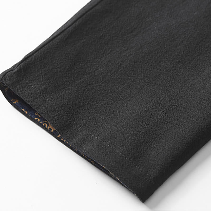 Fall Men's Cotton Mid-length Coat Double-sided Jacket - Image 15