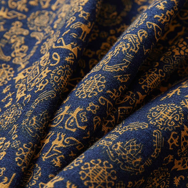 Fall Men's Cotton Mid-length Coat Double-sided Jacket - Image 18