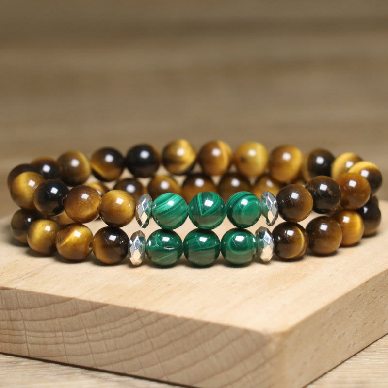 Tiger Eye Green Tiger Eye Courage Bracelet - Image 9