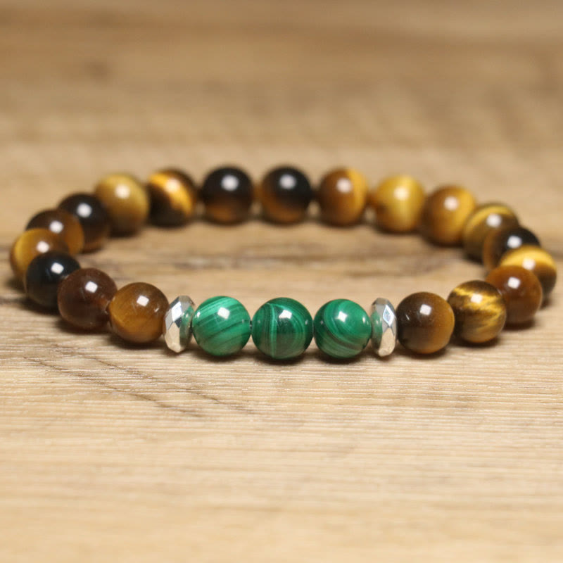 Tiger Eye Green Tiger Eye Courage Bracelet - Image 11