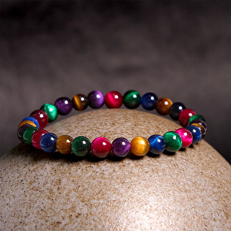 Tiger Eye Resolve Courage Bracelet - Image 3