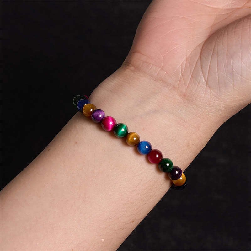 Tiger Eye Resolve Courage Bracelet - Image 4