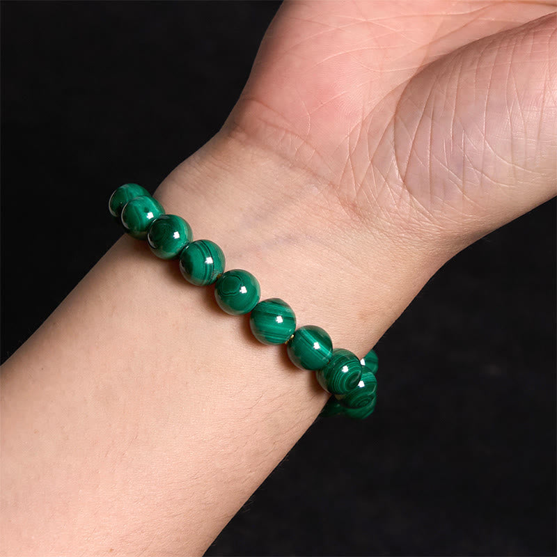 Natural Malachite Protection Calmness Bracelet - Image 13