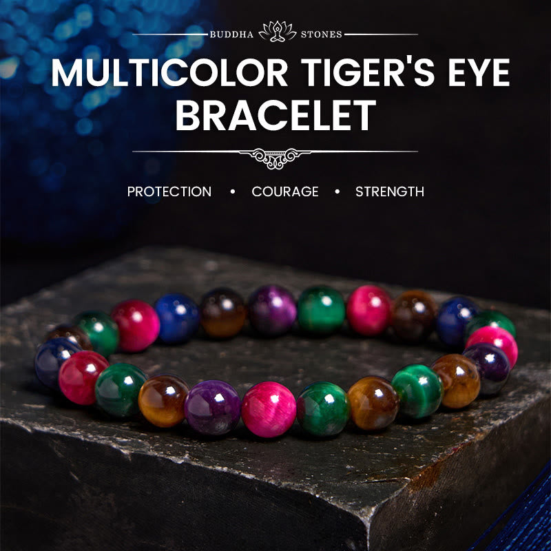 Tiger Eye Resolve Courage Bracelet - Image 10