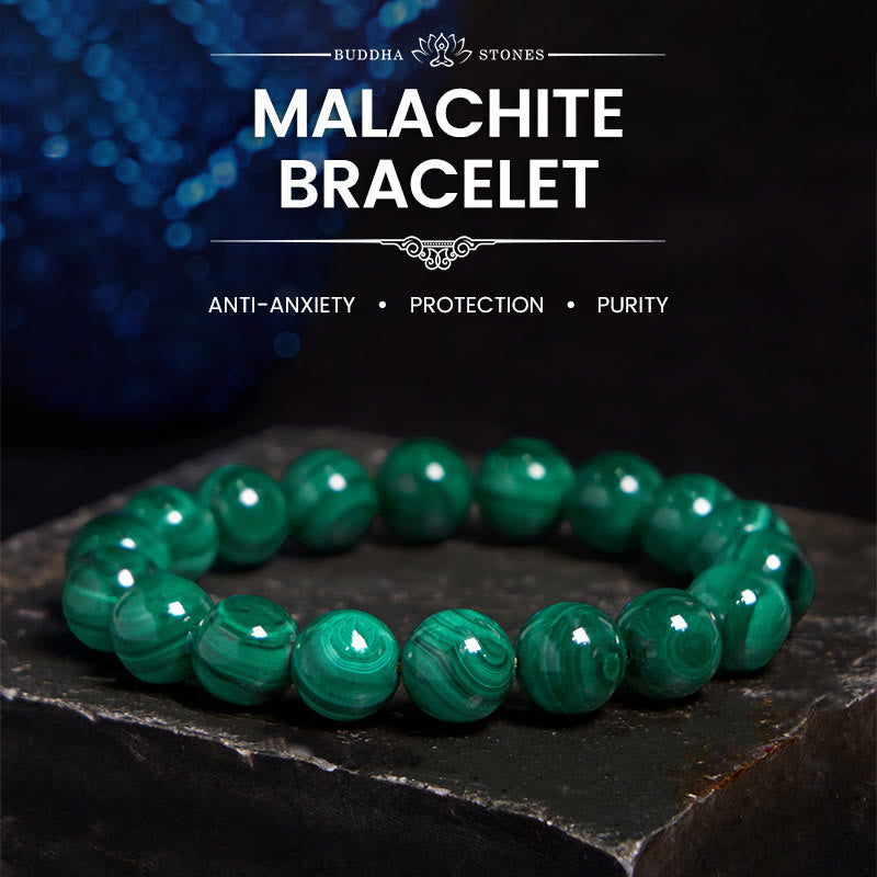 Natural Malachite Protection Calmness Bracelet