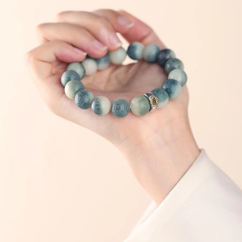 Chinese Zodiac Natal Buddha Bodhi Seed Om Mani Padme Hum Engraved Wisdom Bracelet - Image 16