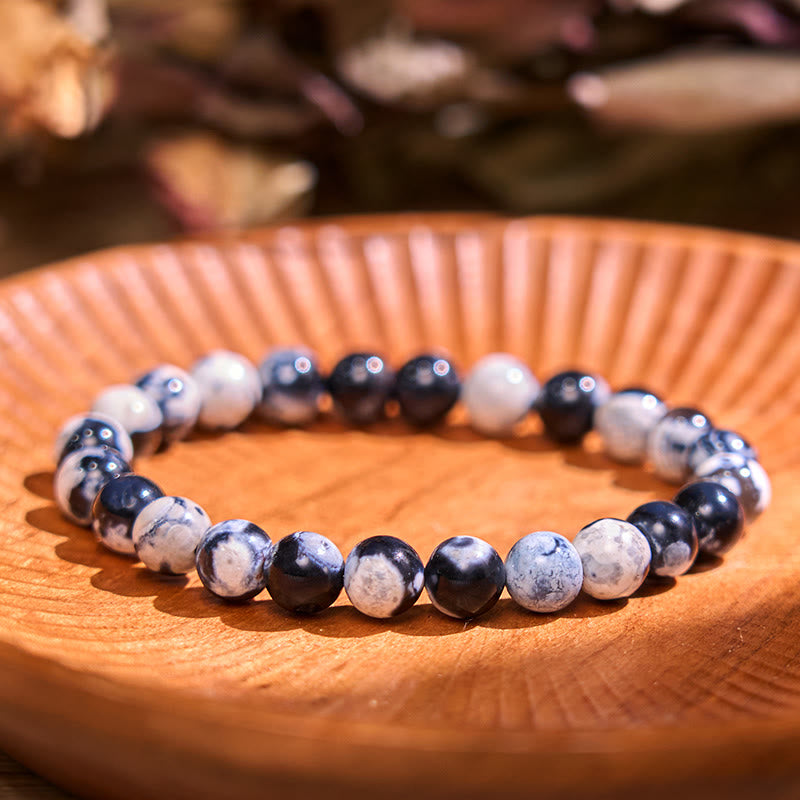 Orca Agate Protection Bracelet