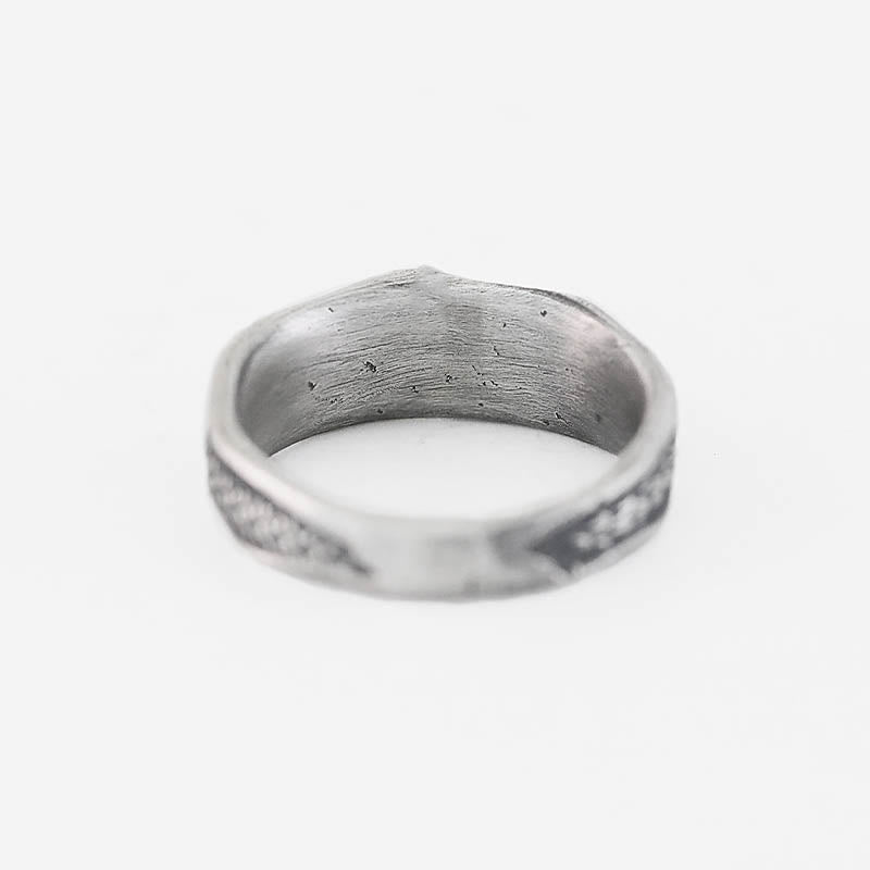999 Sterling Silver Snake-shaped Year Of The Snake Protection Ring - Image 5