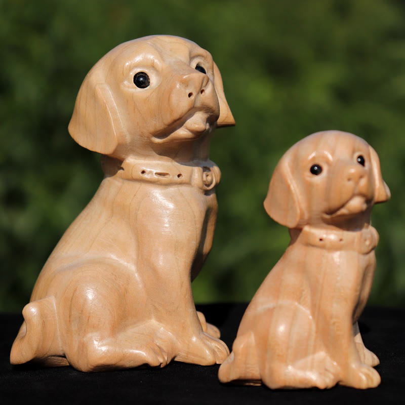 Year Of The Snake Chinese Zodiac Fu Character Peach Wood Home Statue Decoration - Image 30