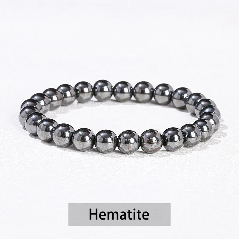 Various Crystal Stone Amethyst Green Aventurine Rose Quartz Healing Bracelet - Image 37