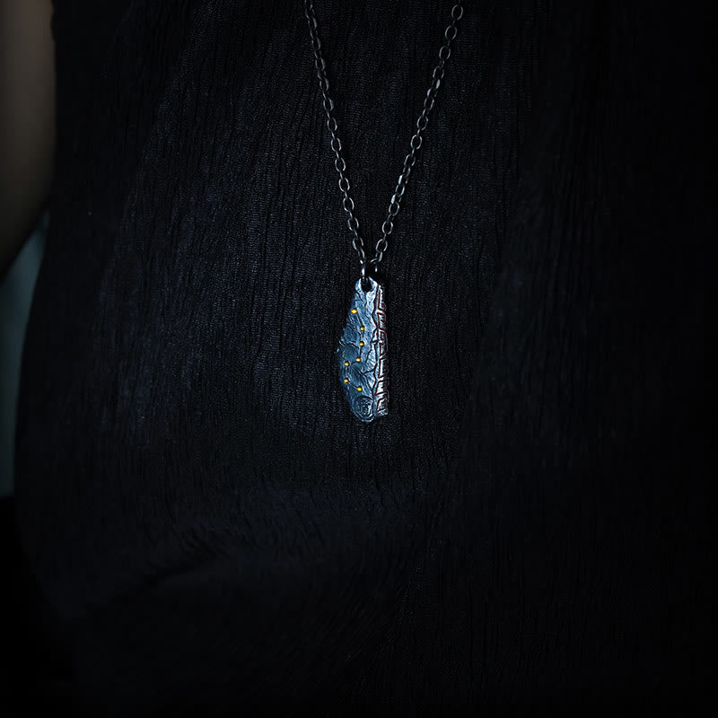 999 Sterling Silver Big Dipper Balance Necklace Pendant - Image 7