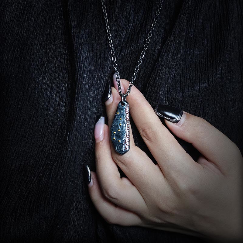 999 Sterling Silver Big Dipper Balance Necklace Pendant - Image 5