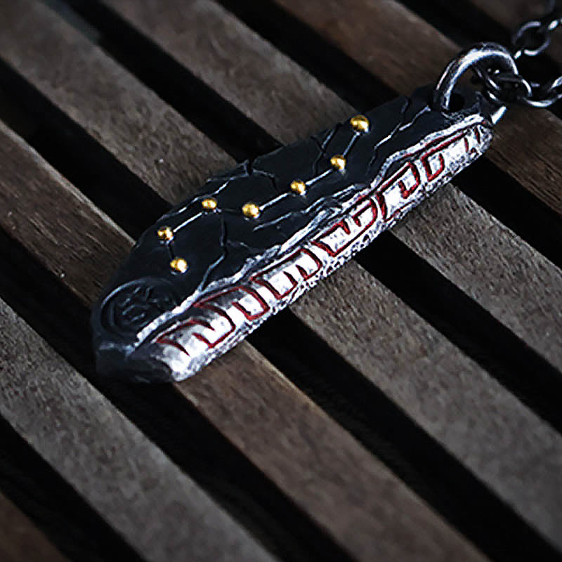 999 Sterling Silver Big Dipper Balance Necklace Pendant - Image 8