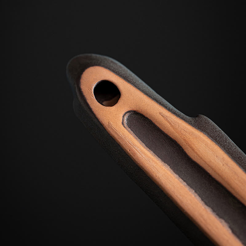 Mountains Boat Design Spiritual Healing Ceramic Stick Incense Burner Decoration - Image 9