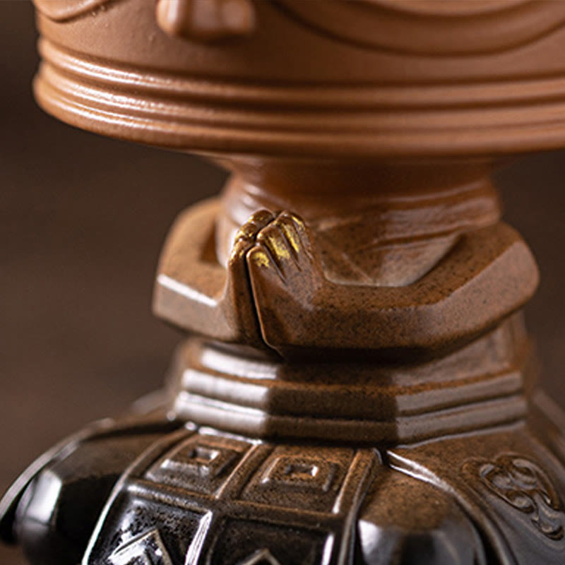 Sanxingdui Healing Ceramic Incense Burner Desk Decoration - Image 17