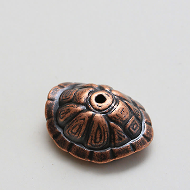 Alloy Turtle Snail Healing Incense Burner Desk Decoration - Image 9