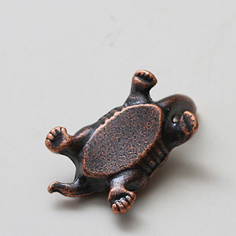 Alloy Turtle Snail Healing Incense Burner Desk Decoration - Image 6