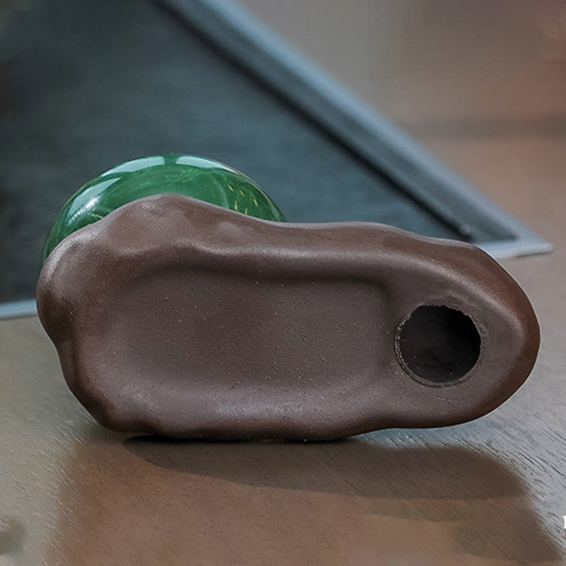 Tang Dynasty Lady Food Healing Ceramic Incense Burner Desk Decoration - Image 8