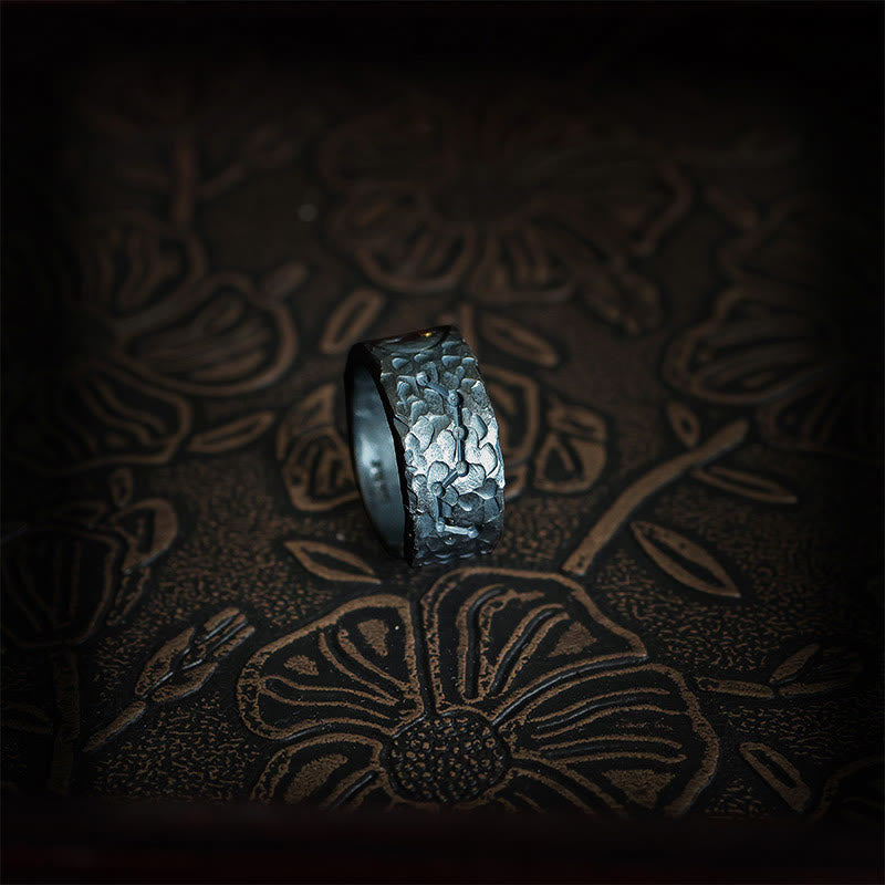 999 Sterling Silver Yin Yang Balance Ring - Image 3