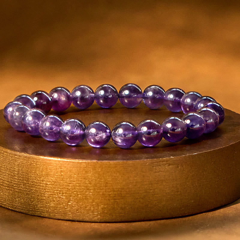 Natural Amethyst Inner Peace Meditation Bracelet