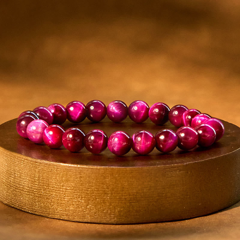 Red Tiger Eye Calm Bracelet - Image 11