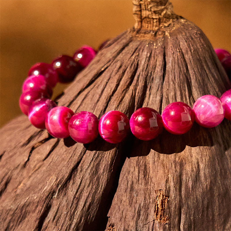 Red Tiger Eye Calm Bracelet - Image 13