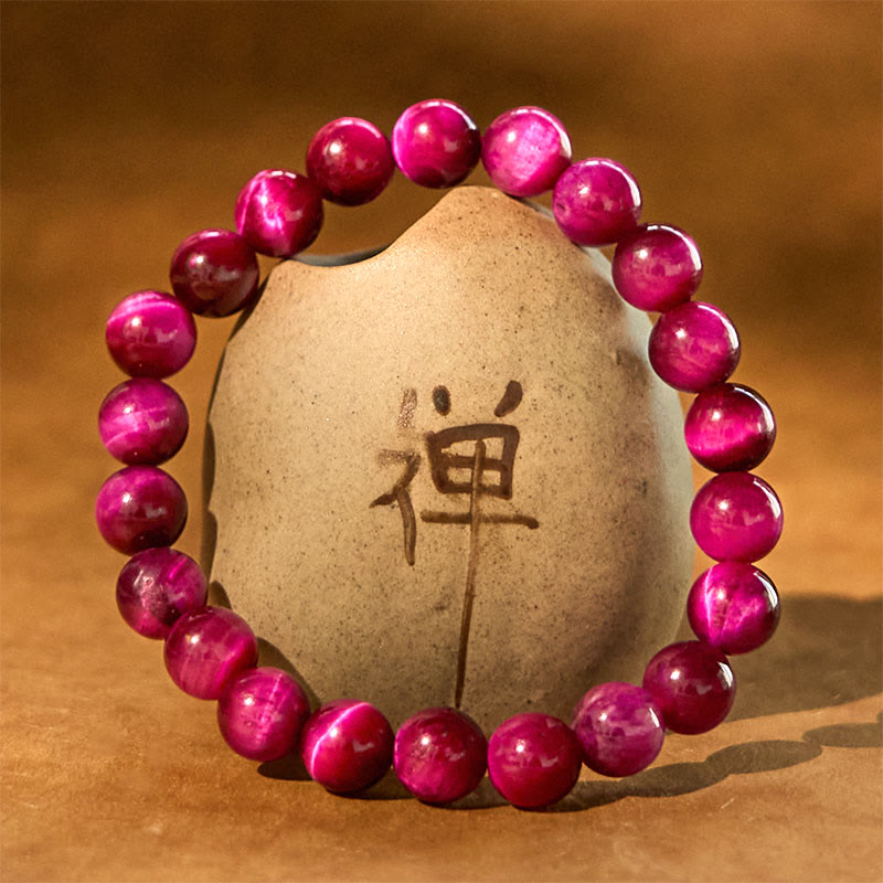 Red Tiger Eye Calm Bracelet - Image 12