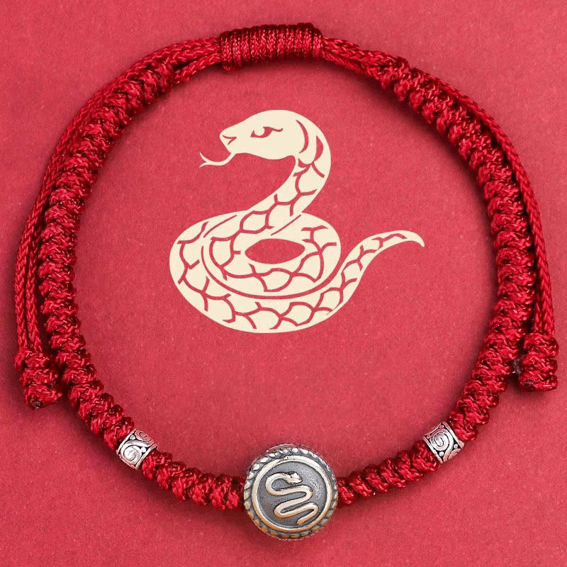 12 Chinese Zodiac Lucky Red String Bracelet