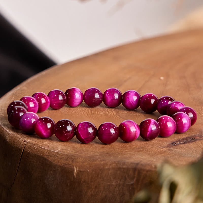 Red Tiger Eye Calm Bracelet - Image 3