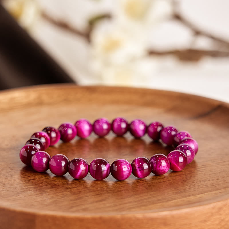 Red Tiger Eye Calm Bracelet - Image 4
