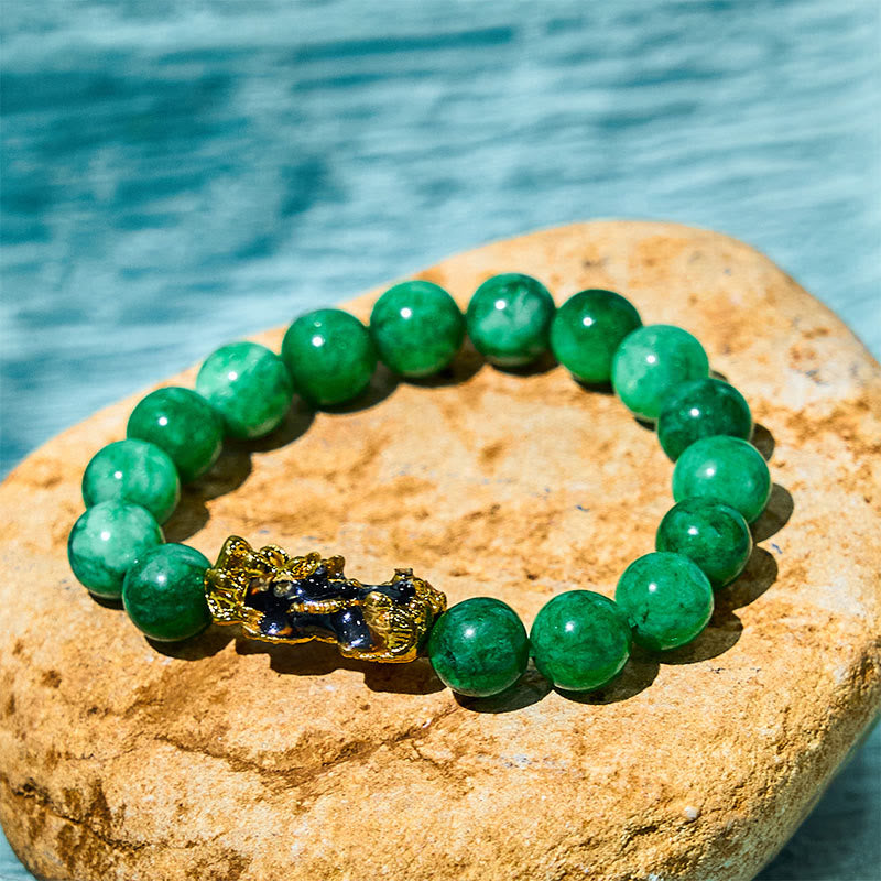 FengShui PiXiu Jade Protection Bracelet