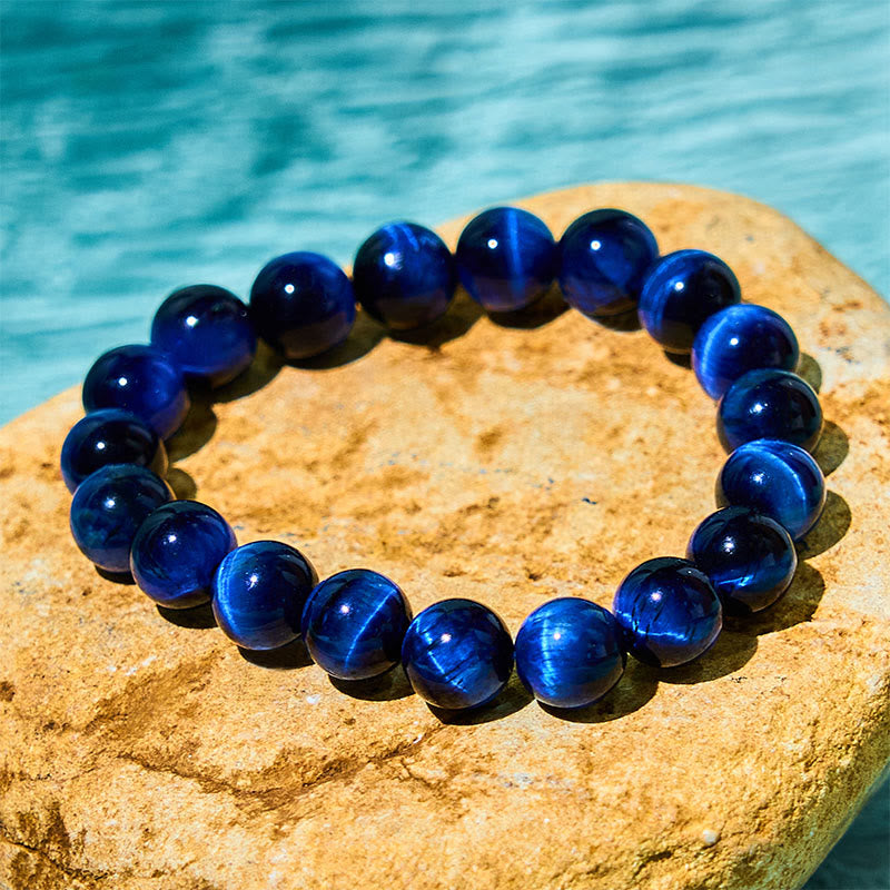 Blue Tiger Eye Protection Bracelet