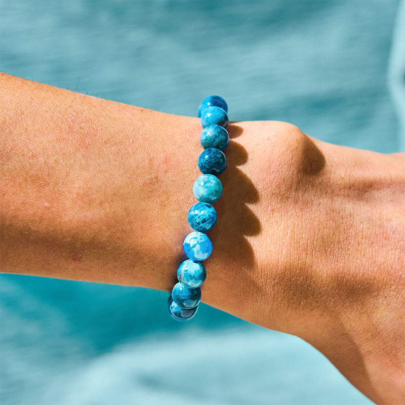 Buddha Stone Apatite Motivation Bracelet - Image 4