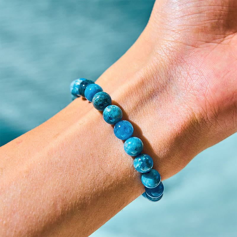 Buddha Stone Apatite Motivation Bracelet - Image 3