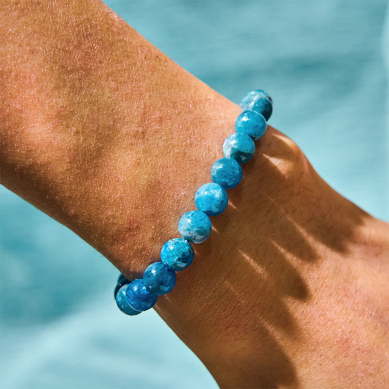 Buddha Stone Apatite Motivation Bracelet - Image 5