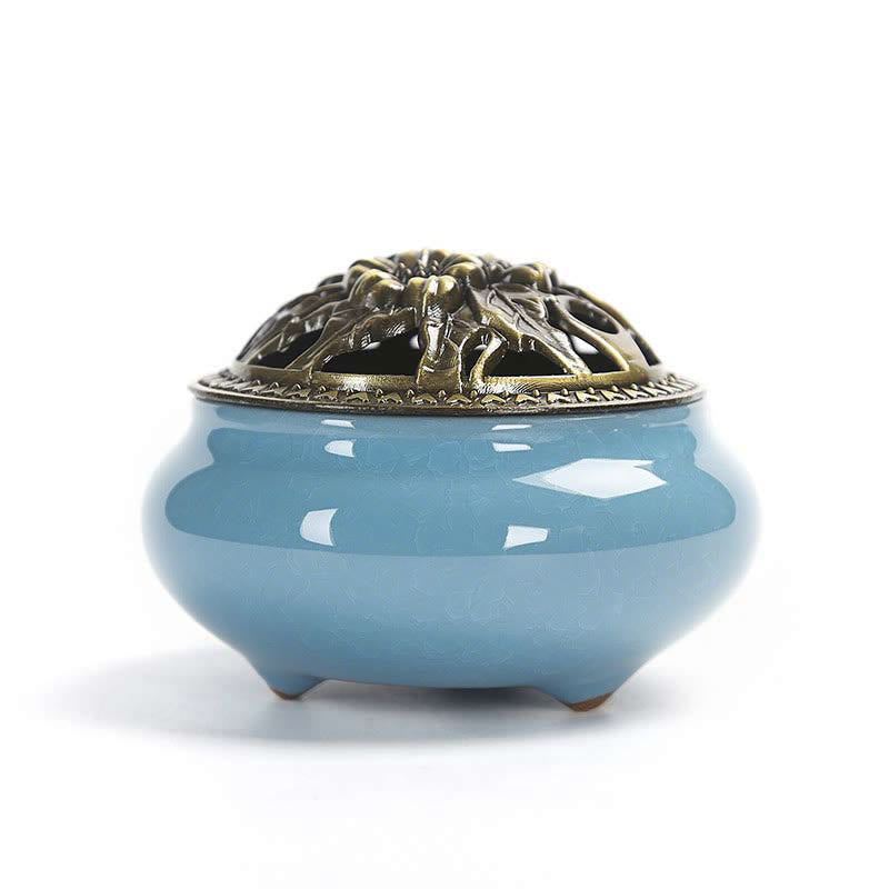 Colorful Ceramic Incense Burner