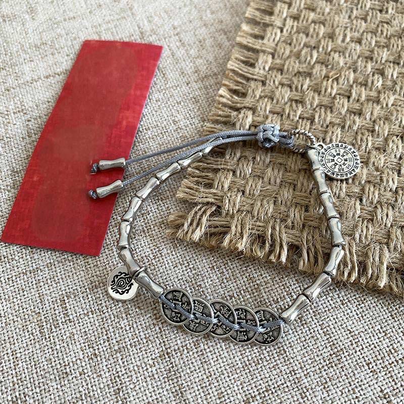 Five Emperor Coins Mountain Ghosts Spend Money Bracelet - Image 12