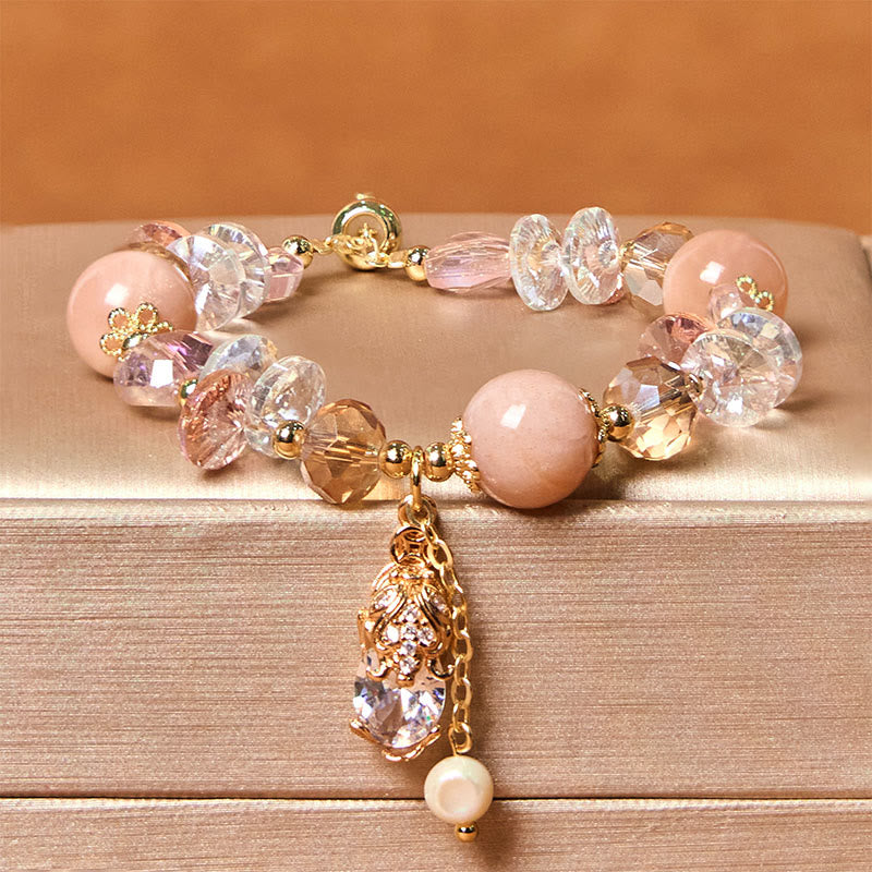 Natural Sun Stone PiXiu Wealth Bracelet