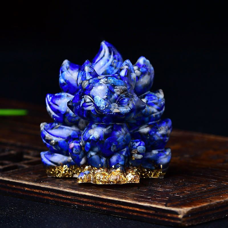 Natural Various Crystal Strawberry Quartz Amethyst Nine Tailed Fox Protection Home Decoration - Image 35