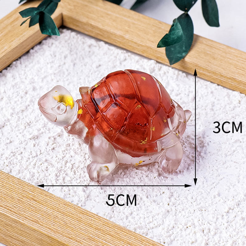 Various Stone Citrine Green Aventurine Amethyst Mini Turtle Prosperity Home Decoration - Image 15