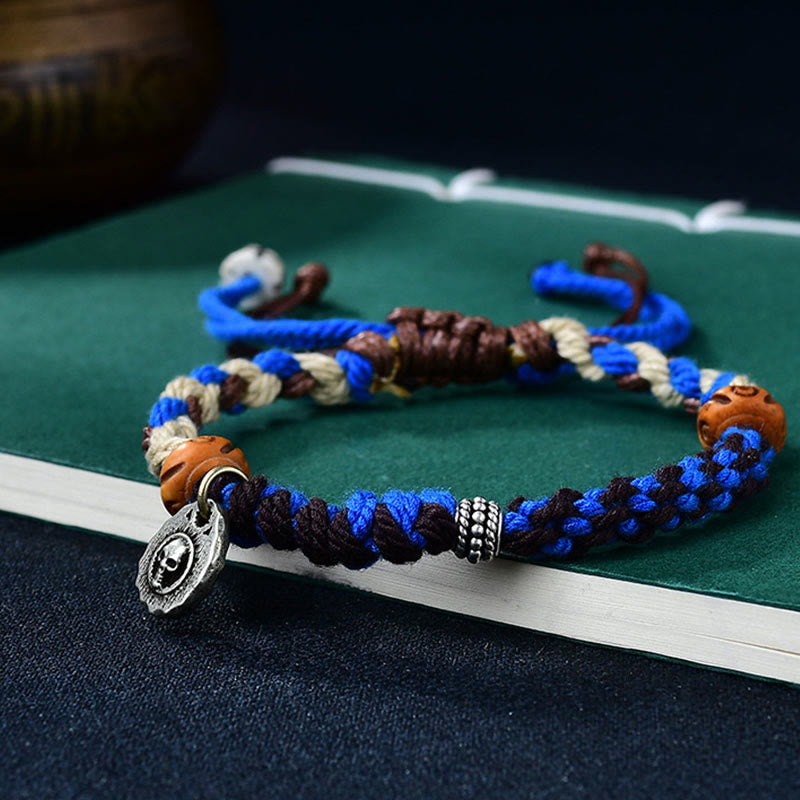 Tibetan Hand-woven Garuda String Luck Bracelet - Image 10